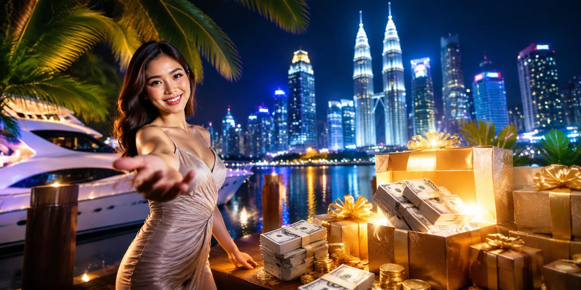 Suasana kasino hiburan di Kuala Lumpur dengan gaya Melayu moden