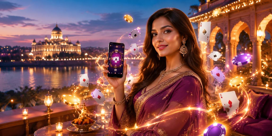 Permainan Teen Patti pada peranti mudah alih di Putrajaya dengan suasana bandar