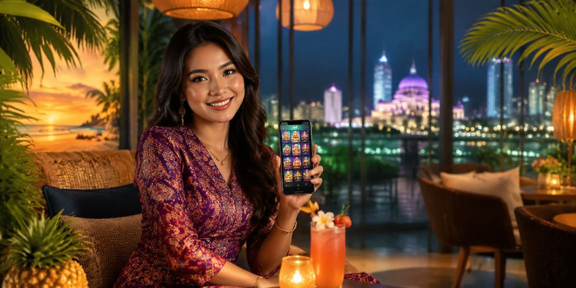 Antara muka kasino mudah alih di Selangor dengan reka bentuk Melayu moden